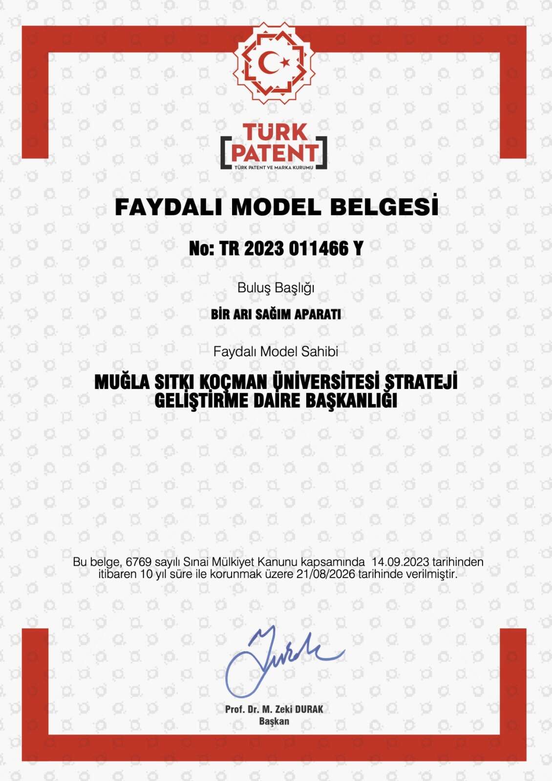 MSKÜ’den 4 Yeni Buluş: Biri ABD’de Patent Aldı 1